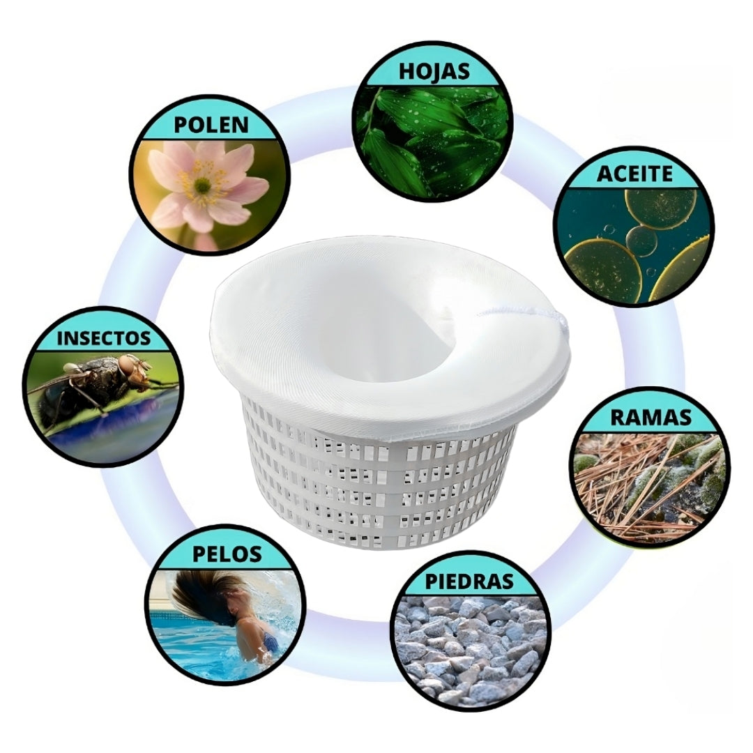 Calcetín cesta skimmer